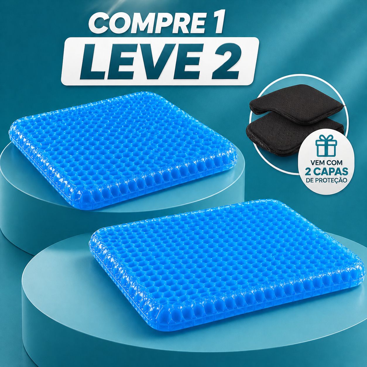 Almofada Gel Ortopédica ErgoGel Pro