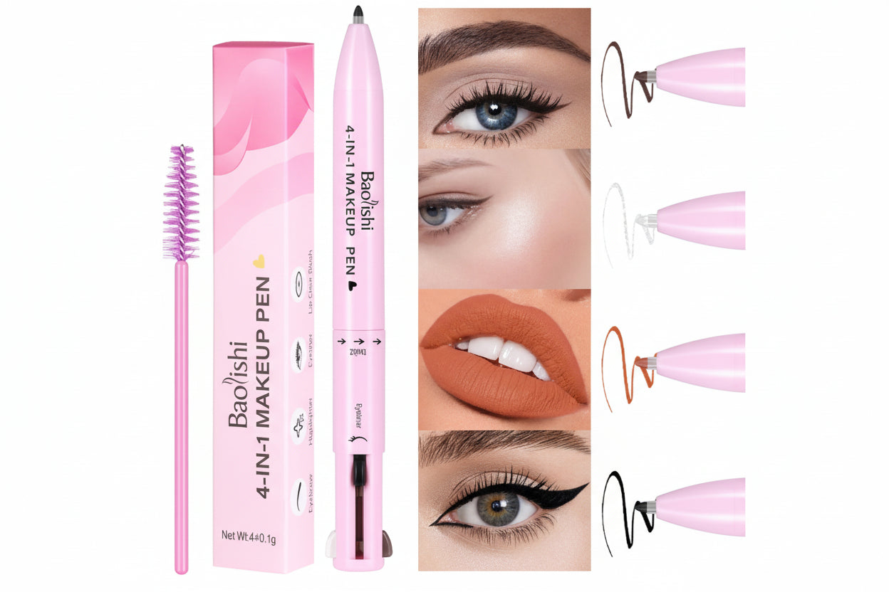 Caneta Multifuncional 4 em 1 MakeQuick™