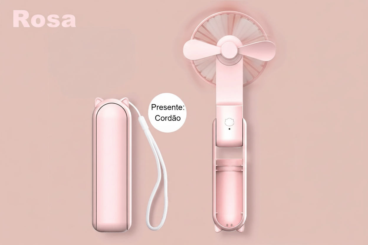 Ventilador Portátil Recarregável BreezePocket Pro™