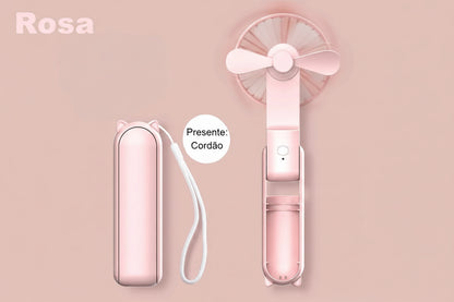 Ventilador Portátil Recarregável BreezePocket Pro™