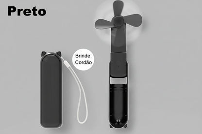 Ventilador Portátil Recarregável BreezePocket Pro™