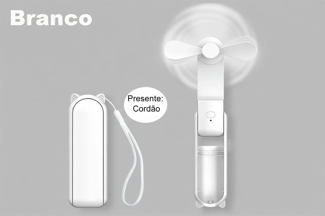 Ventilador Portátil Recarregável BreezePocket Pro™