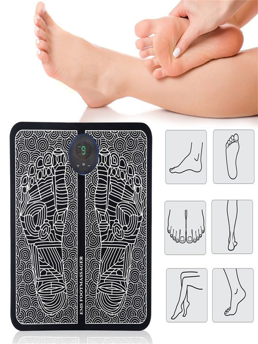 Tapete Massageador Elétrico RelaxPulse Pro™