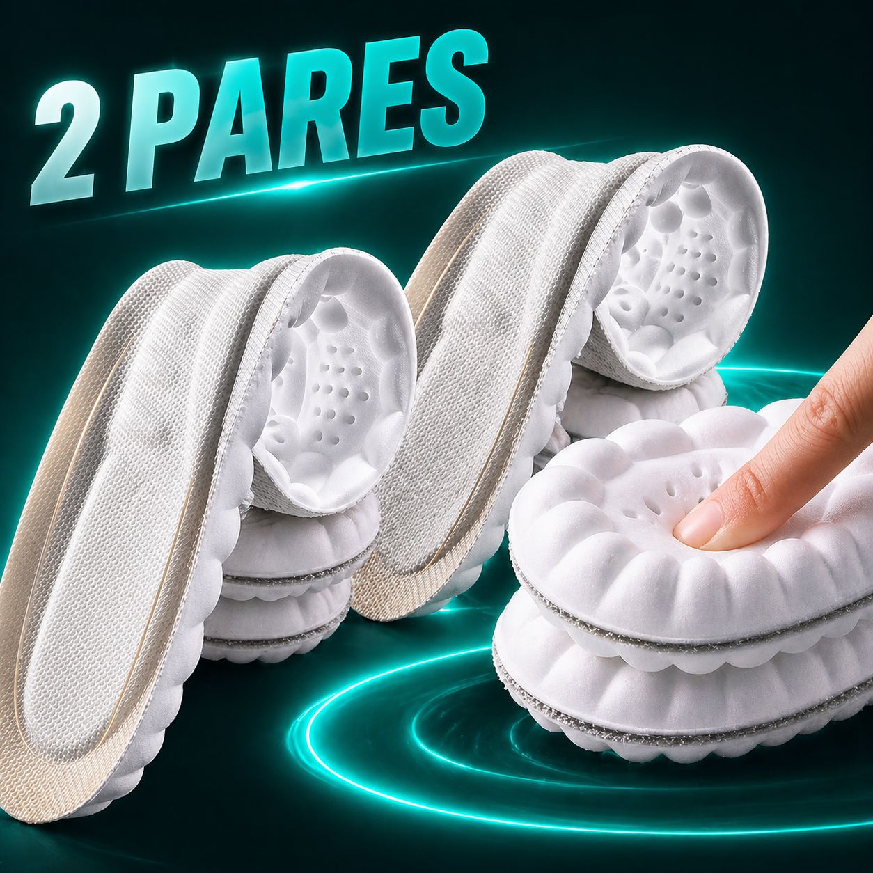 Nuvem Confort - Palmilha Ortopédica 4D