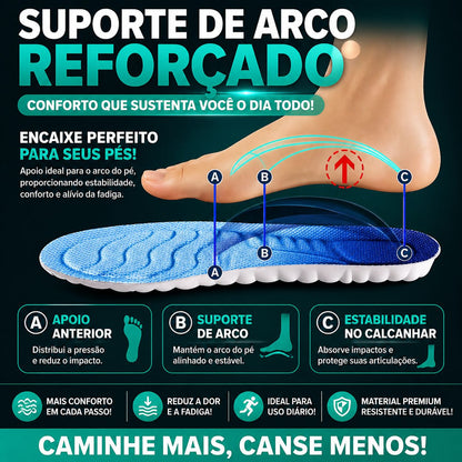 Nuvem Confort - Palmilha Ortopédica 4D