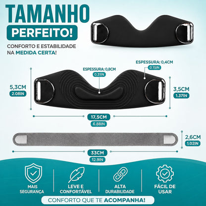 Joelheira Silicone Pro