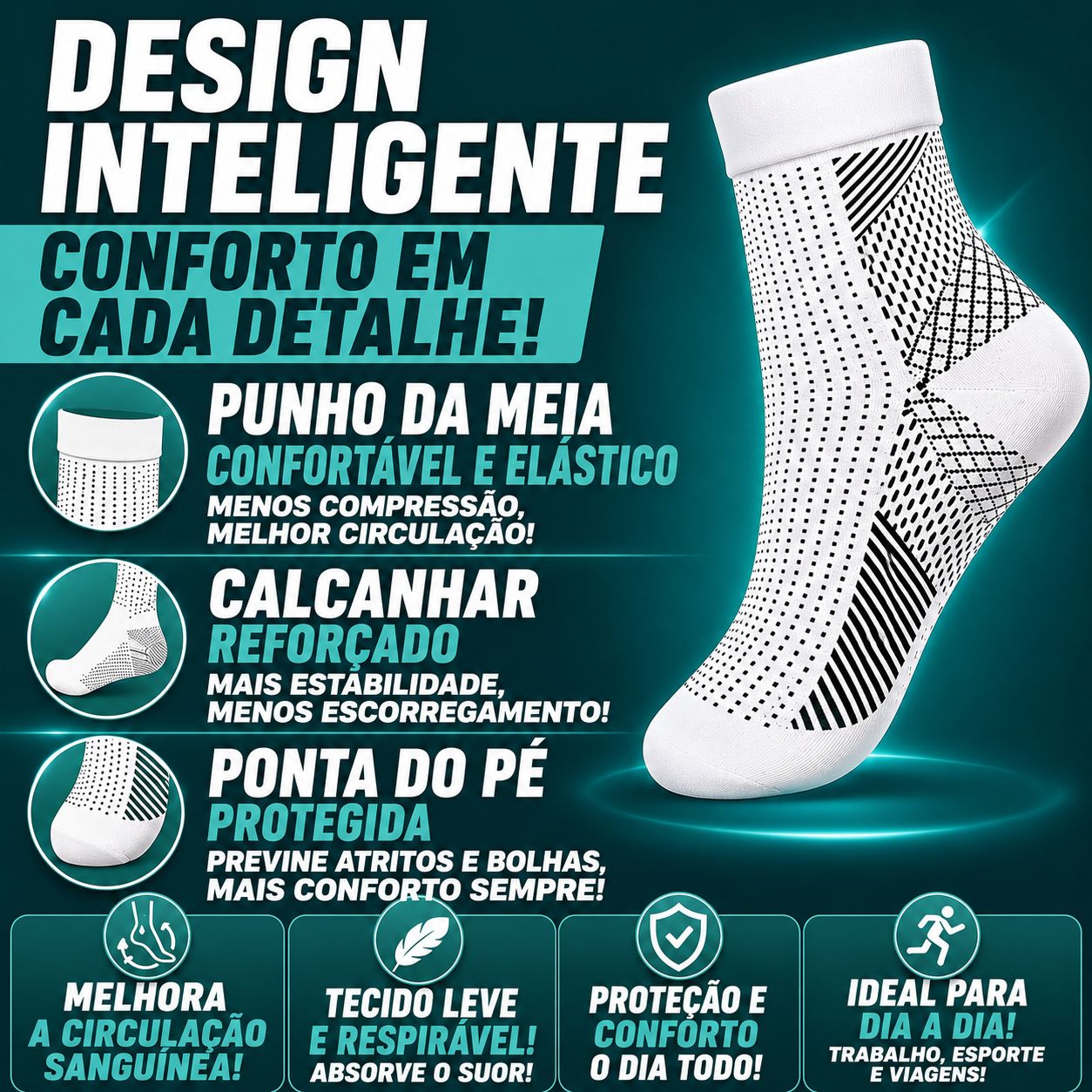 Meia Compressão Pro