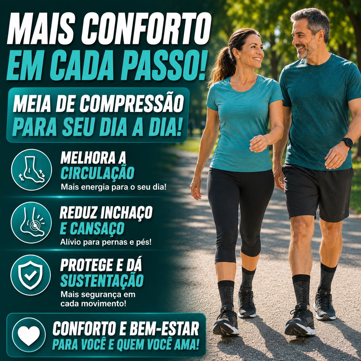 Meia Compressão Pro