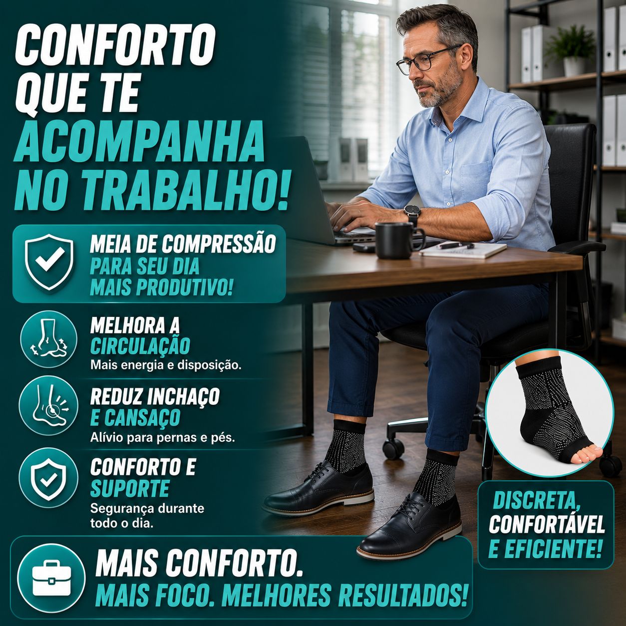 Meia Compressão Pro