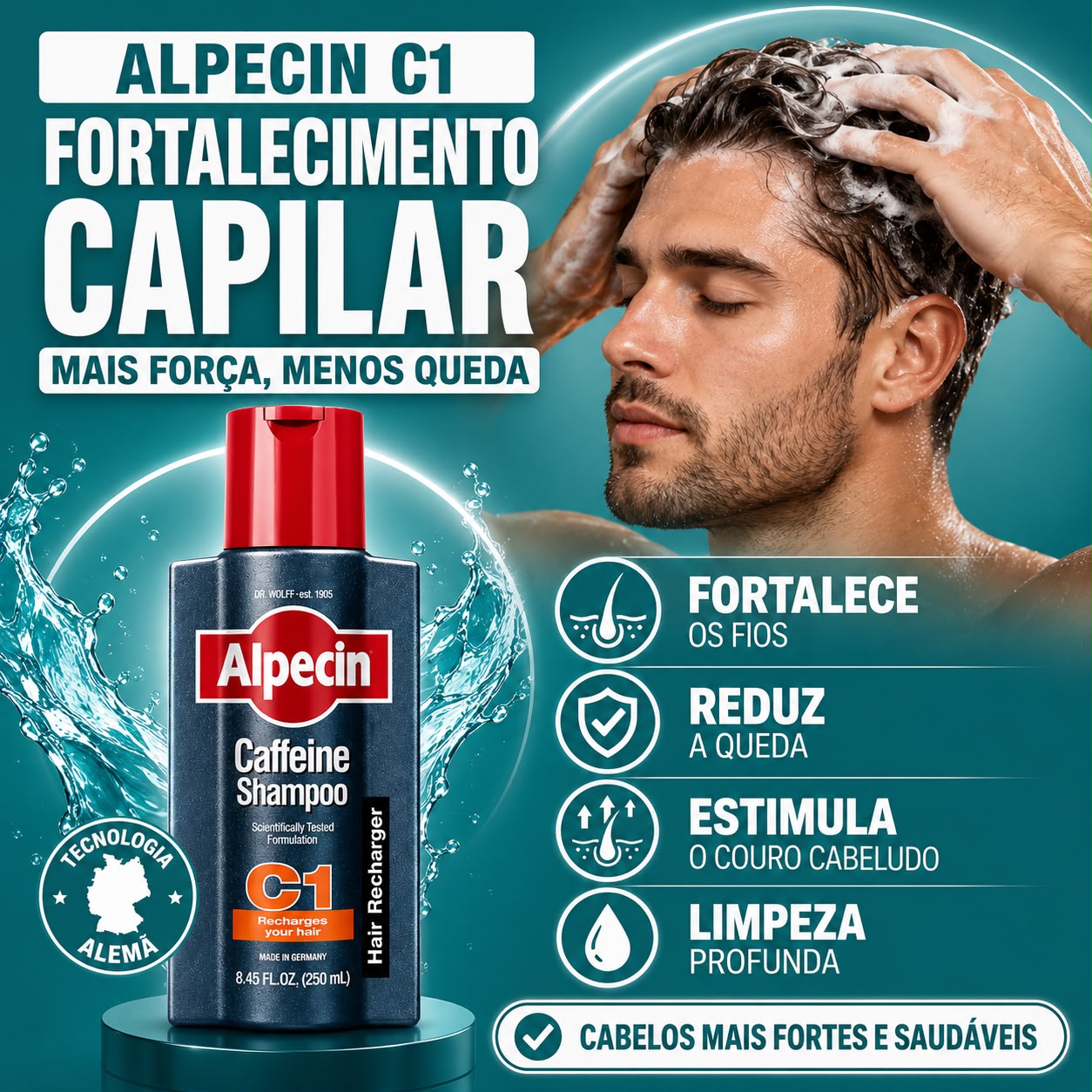 Alpecin C1 – Fortalecimento Capilar