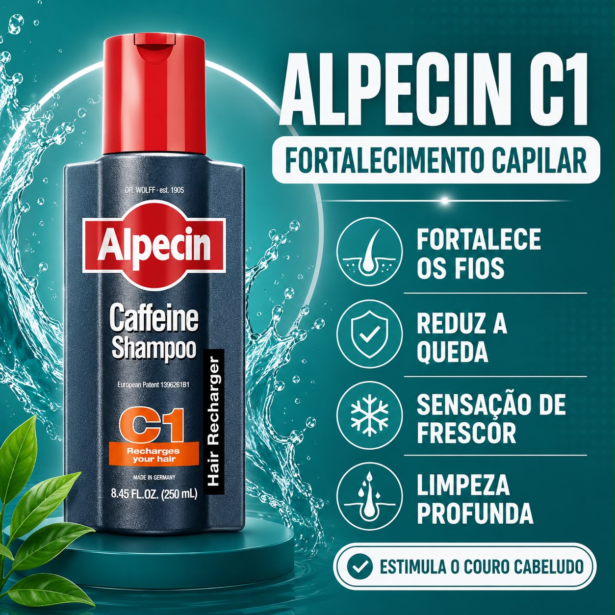 Alpecin C1 – Fortalecimento Capilar