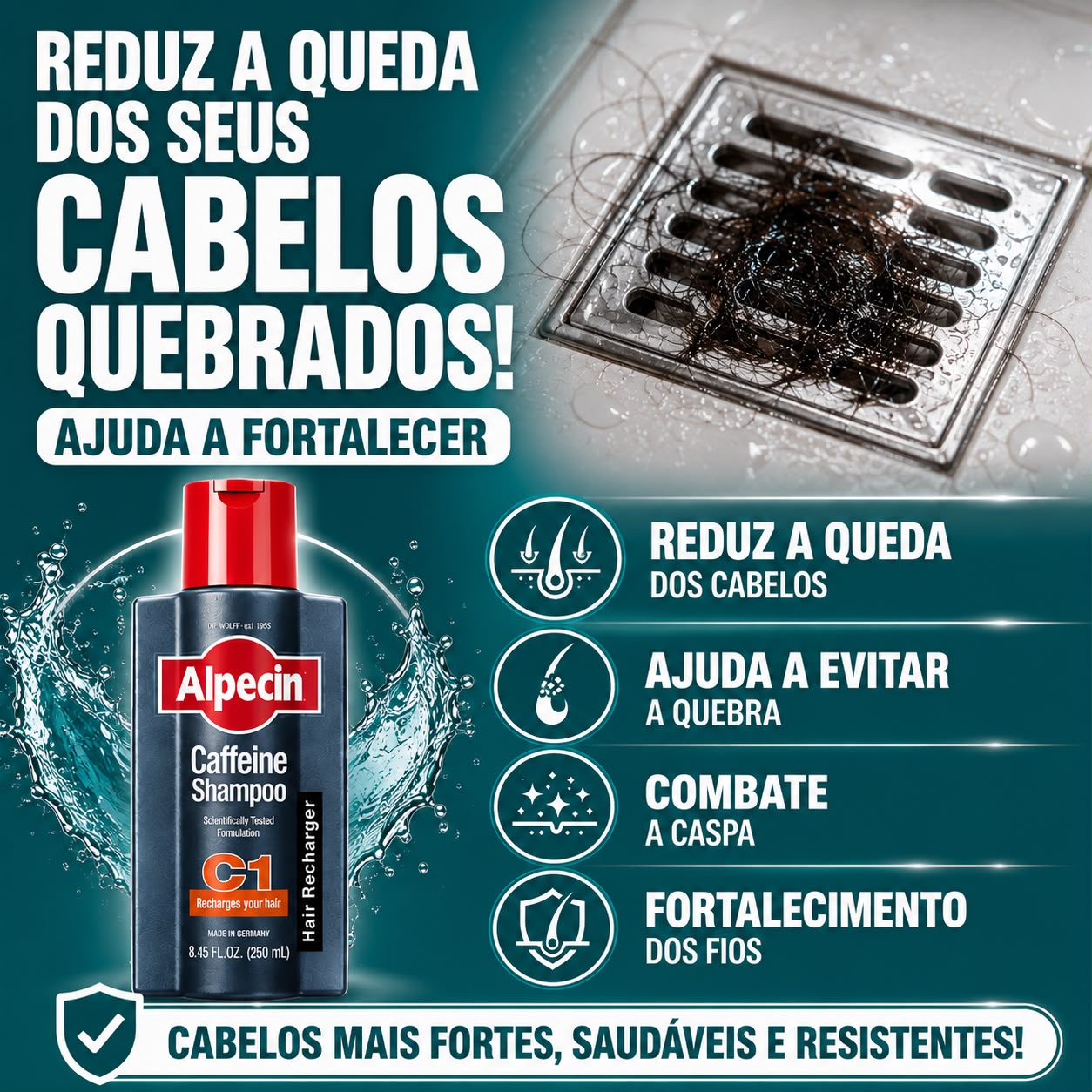 Alpecin C1 – Fortalecimento Capilar