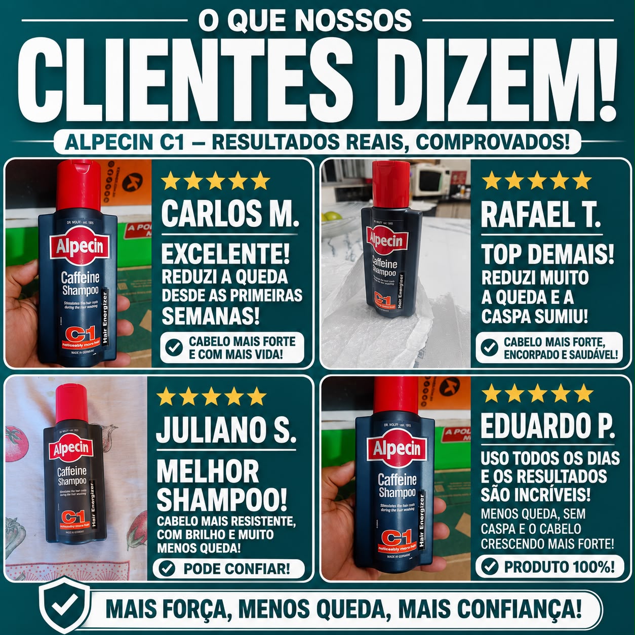 Alpecin C1 – Fortalecimento Capilar