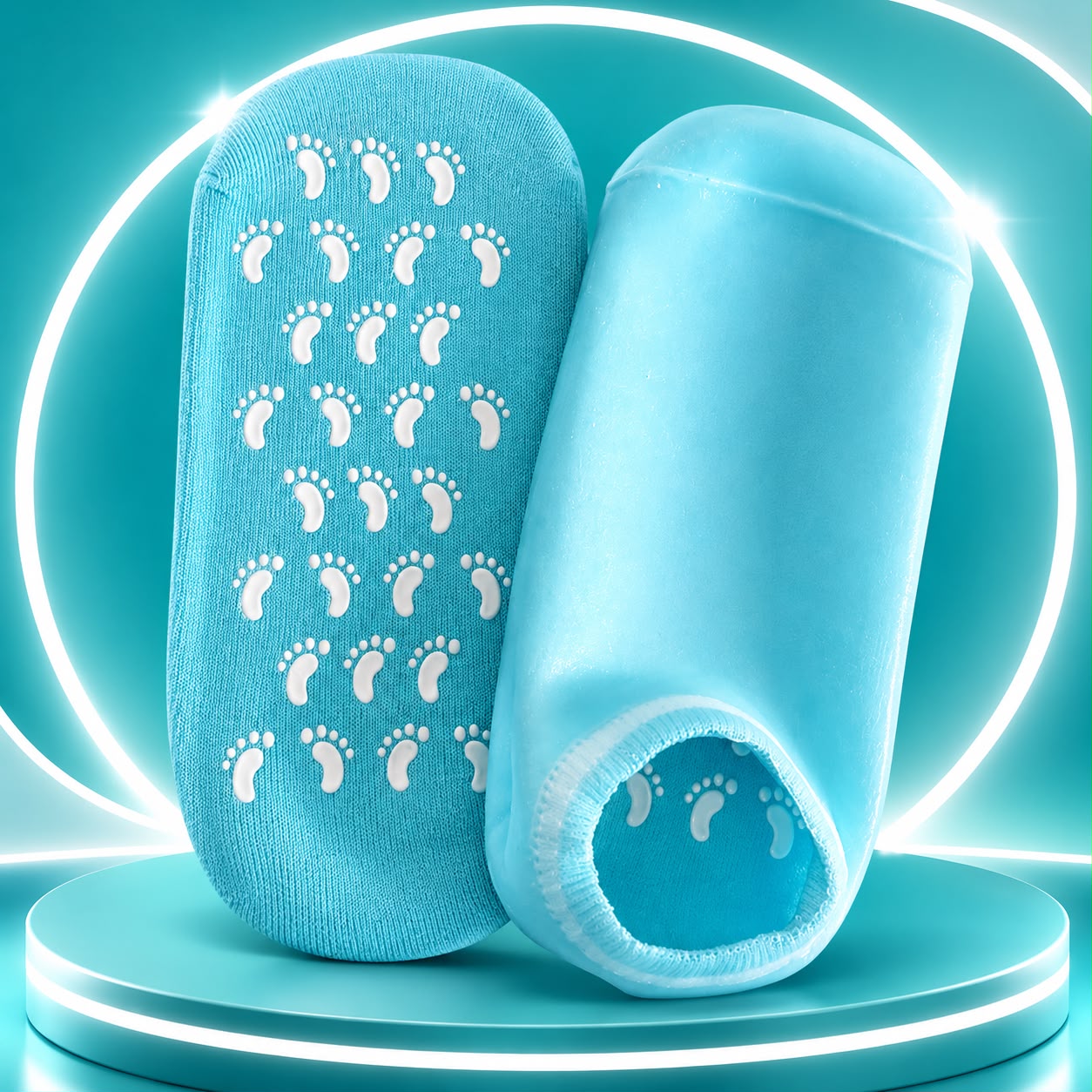 Meia Hidratante de Silicone Pro