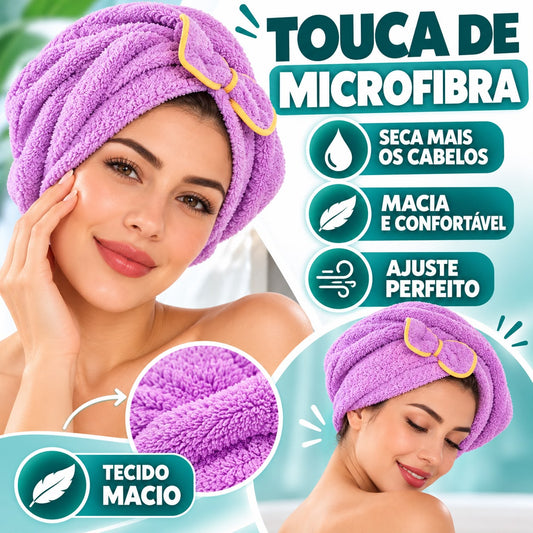 Touca Microfibra para Cabelo