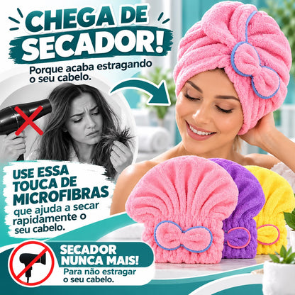 Touca Microfibra para Cabelo