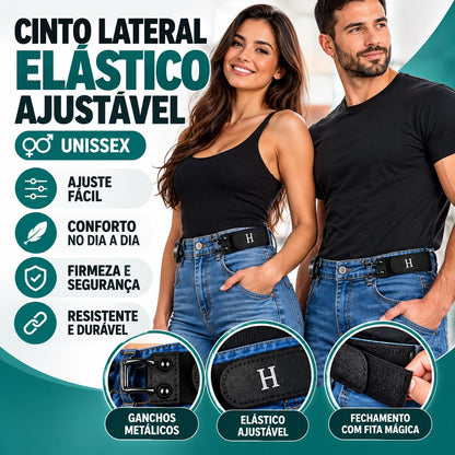 Cinto Lateral Elástico Ajustável