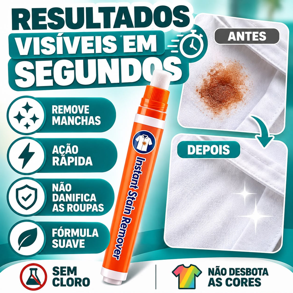 Caneta Removedora de Manchas
