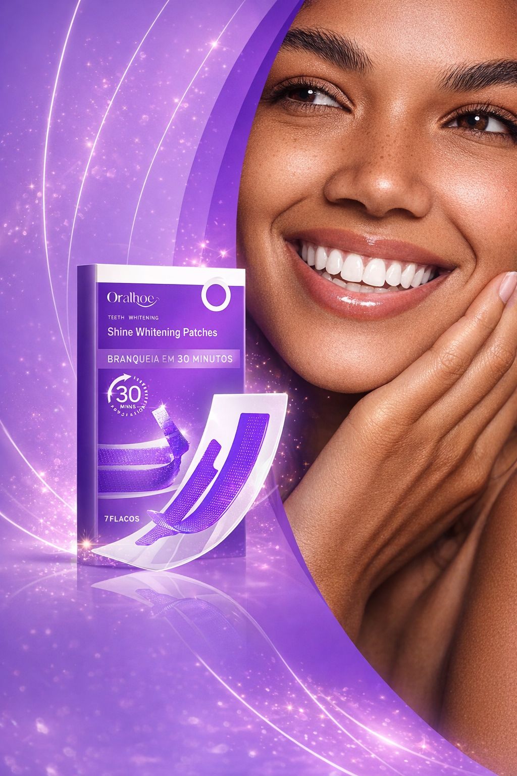 WhiteSmile Pro™– Fita Clareadora Dental