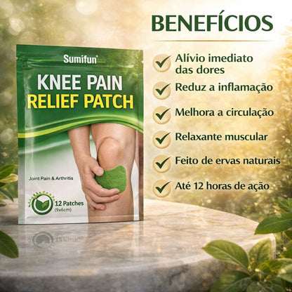 KneePain™ Plus - Adesivo de Alívio Imediato