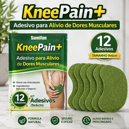 KneePain™ Plus - Adesivo de Alívio Imediato