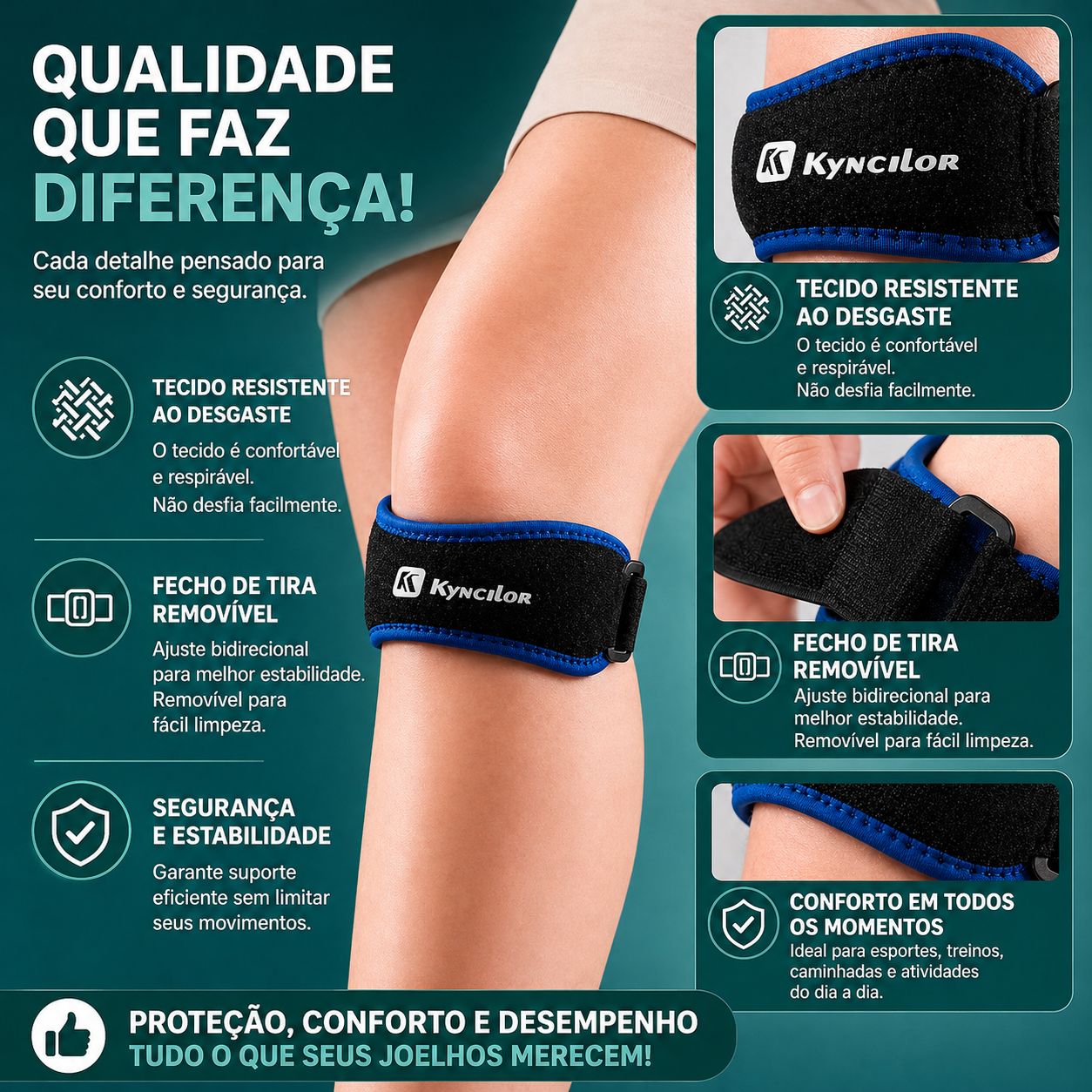 Kyncilor – Alívio para o Joelho