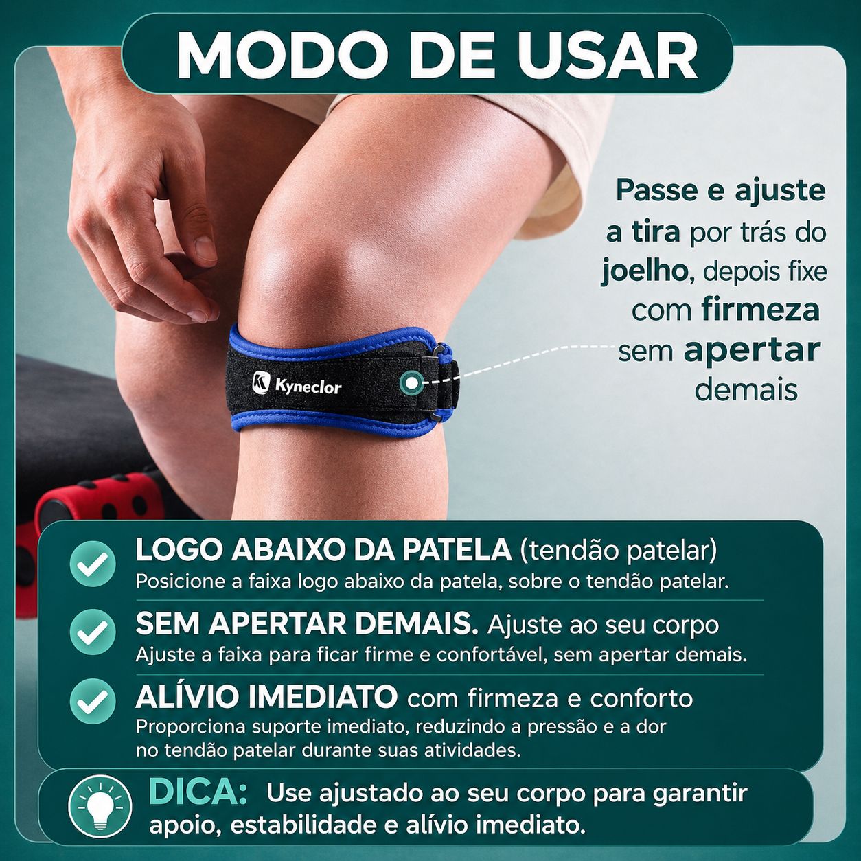 Kyncilor – Alívio para o Joelho