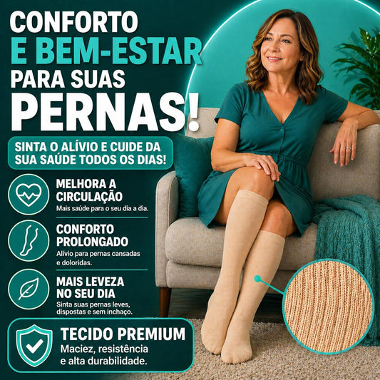 Compressive™ Pro - Meia de Compressão Elástica
