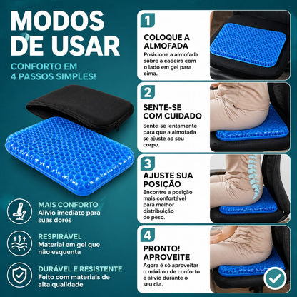 Almofada Gel Ortopédica ErgoGel Pro