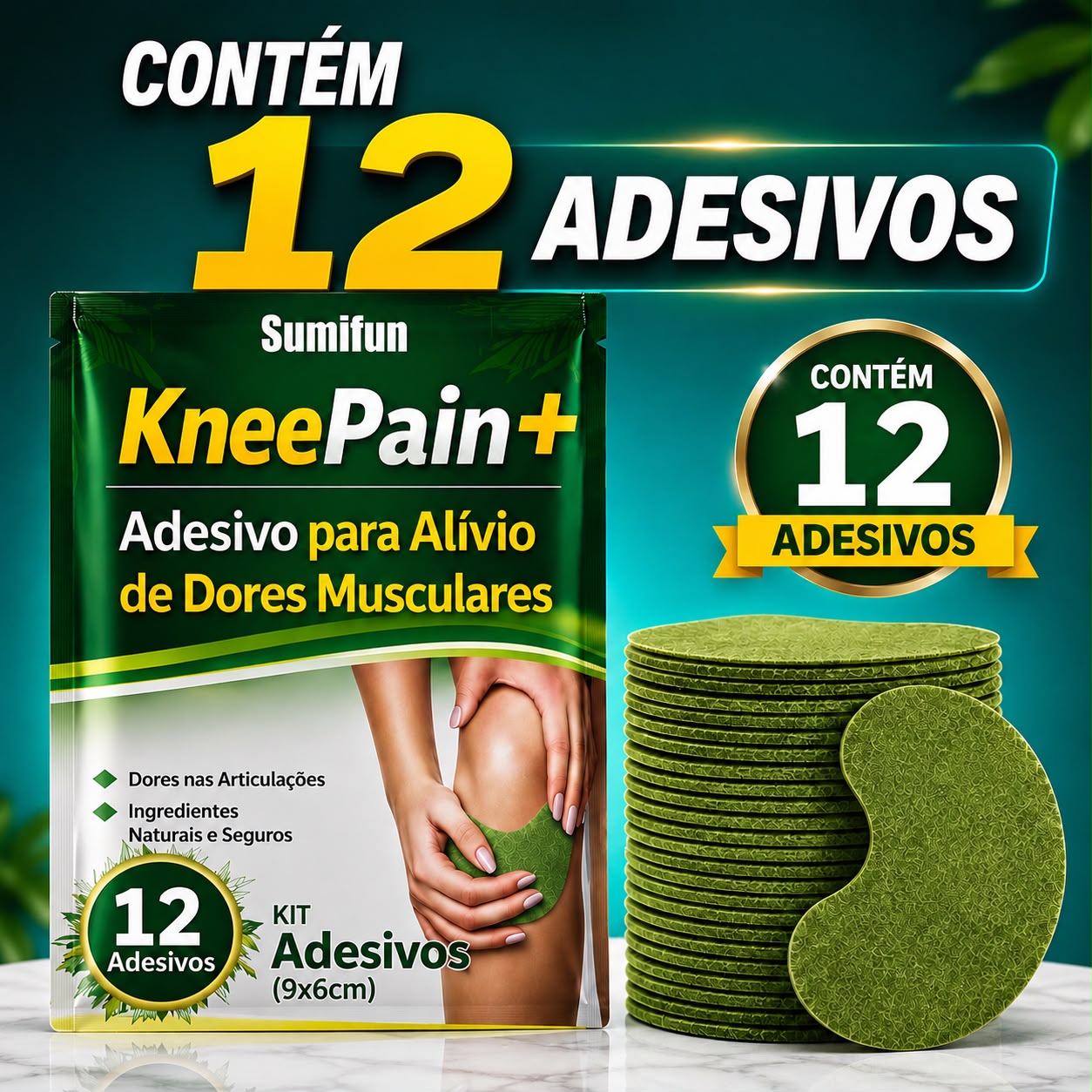 KneePain Plus - Adesivo para Dores