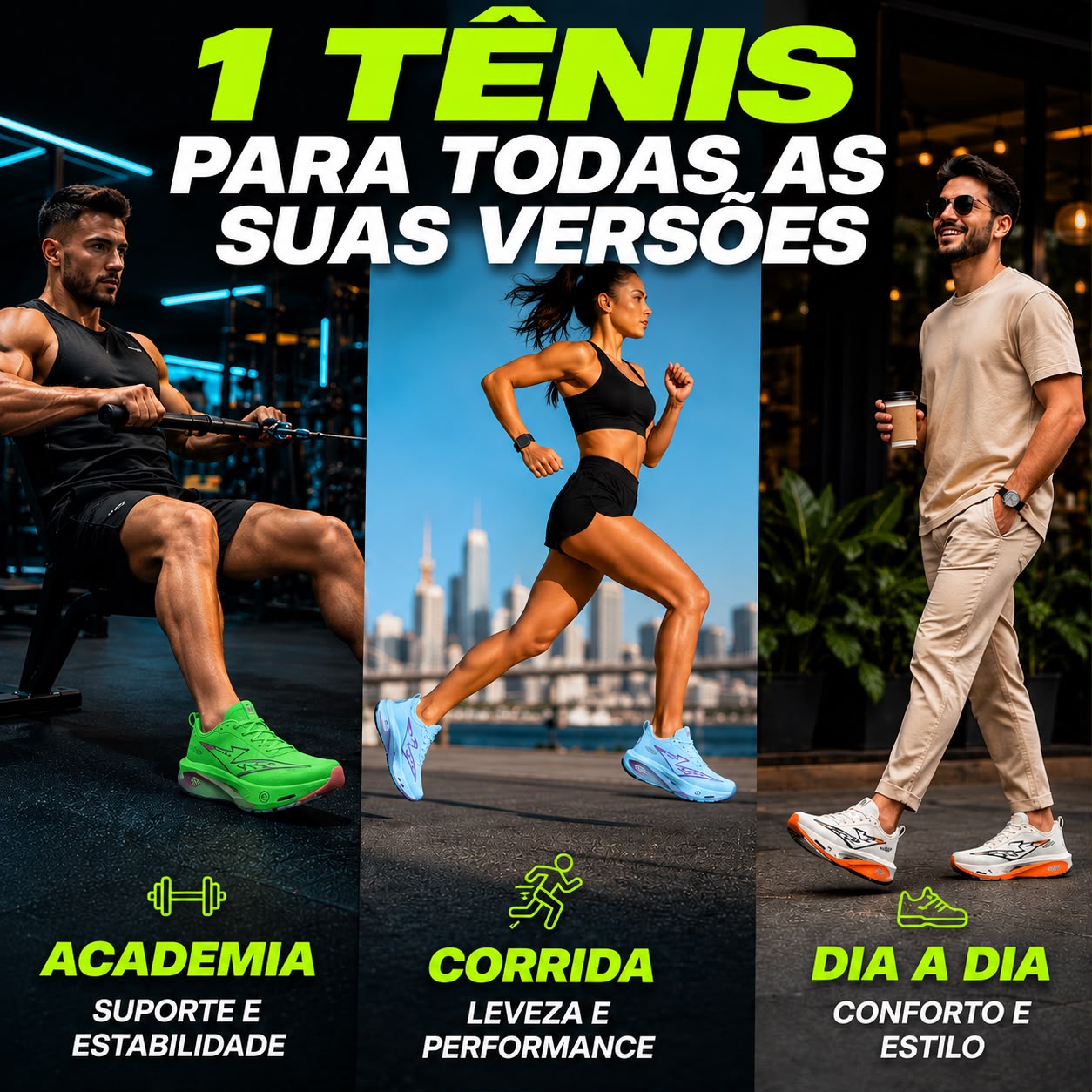 Velocity Carbon Chunta – Tênis Esportivo