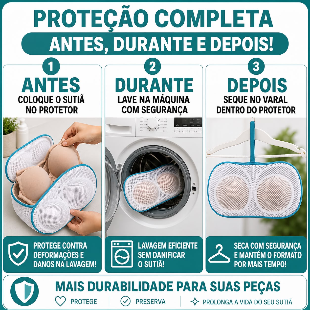 Saco Protetor de Sutia