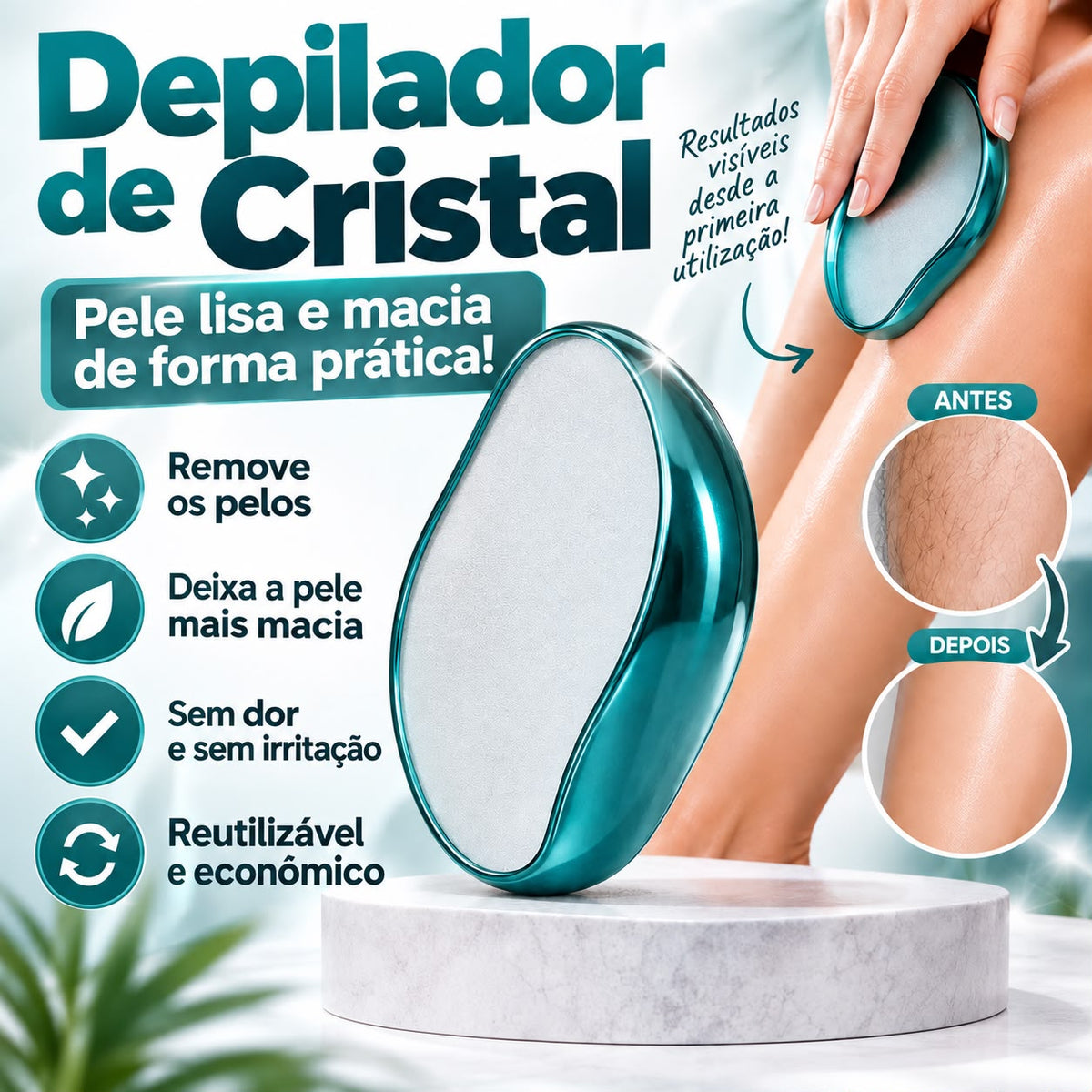 Depilador de Cristal