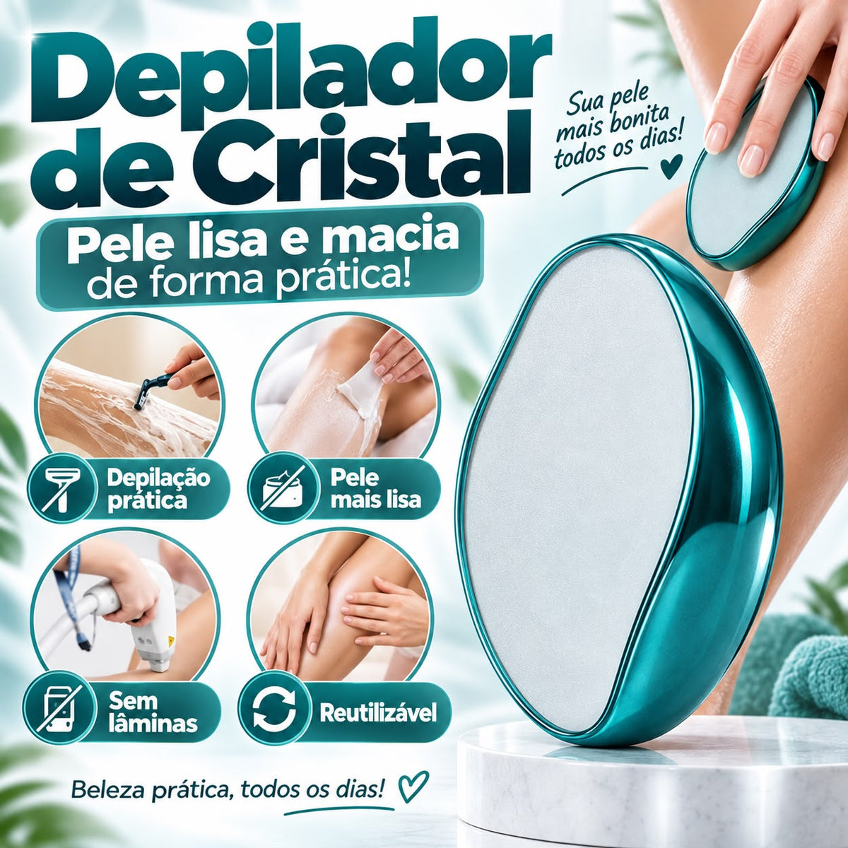 Depilador de Cristal
