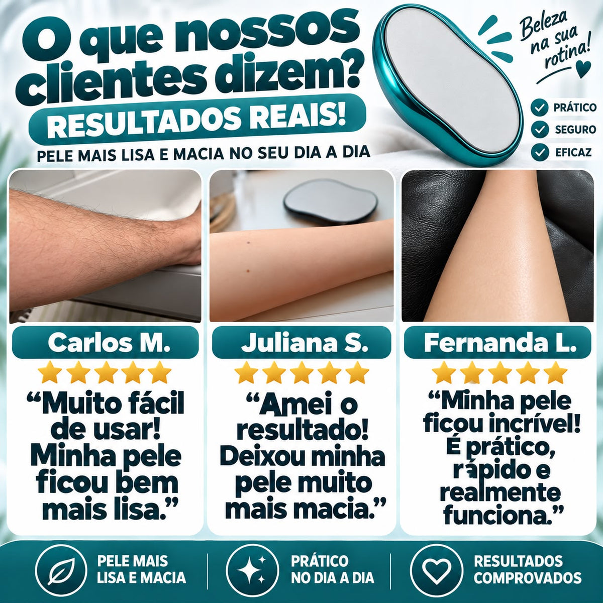Depilador de Cristal