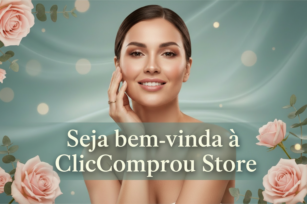 Banner - Seja bem-vinda à ClicComprou Store